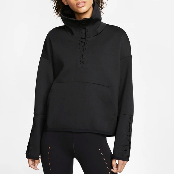 Women's Nike Fleece Training Top - Picture 2 of 13